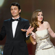 James Franco and Anne Hathaway at the 2011 Oscars